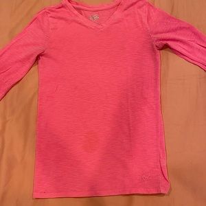 Justice Pink Long Sleeve Shirt